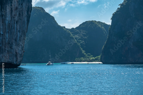 Phi-Phi Islands in Thailand. James Bond place.