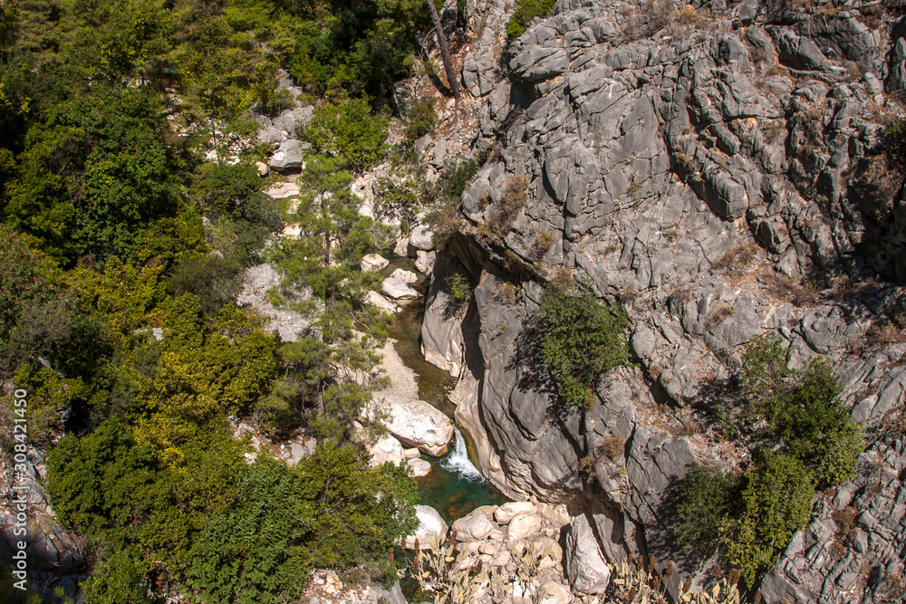 the small river of the canyon Goynuk the small river of the canyon Goynuk