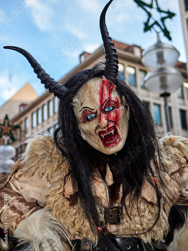 Krampuslauf München 2019 / Nahaufnahmen