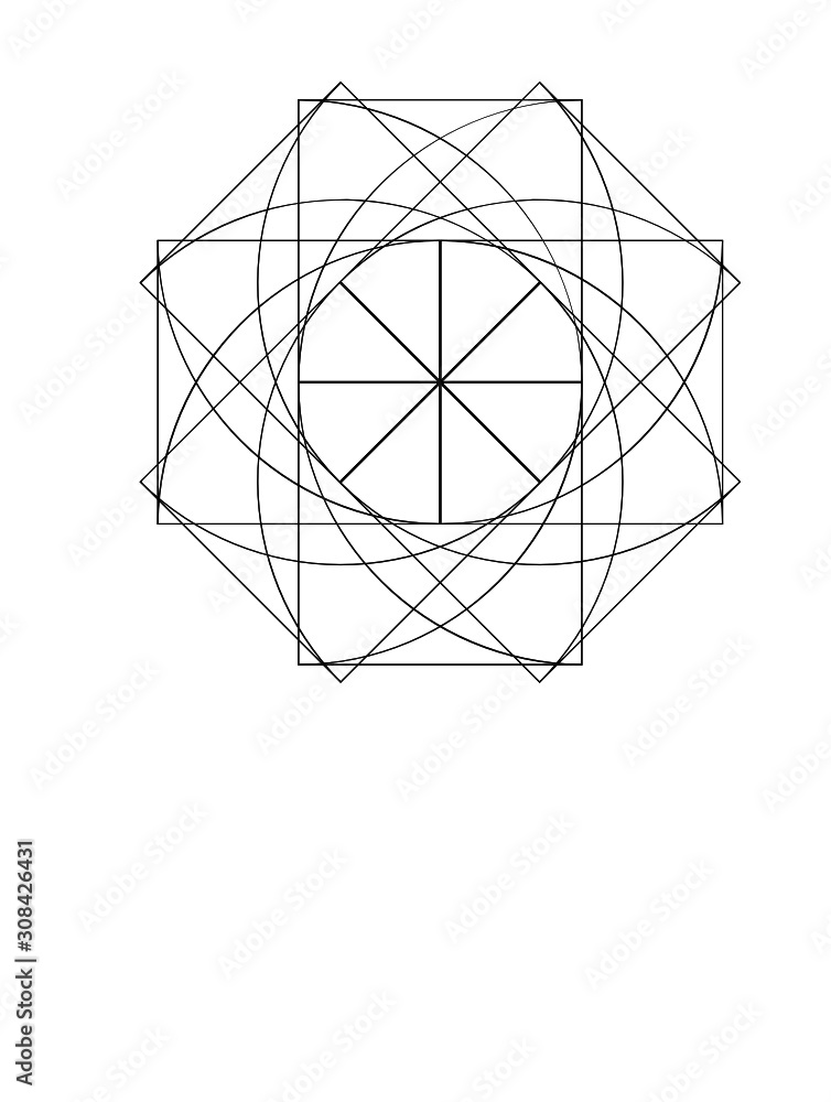 vector illustration of paper of geometric pattern vector illustration of paper of geometric pattern
