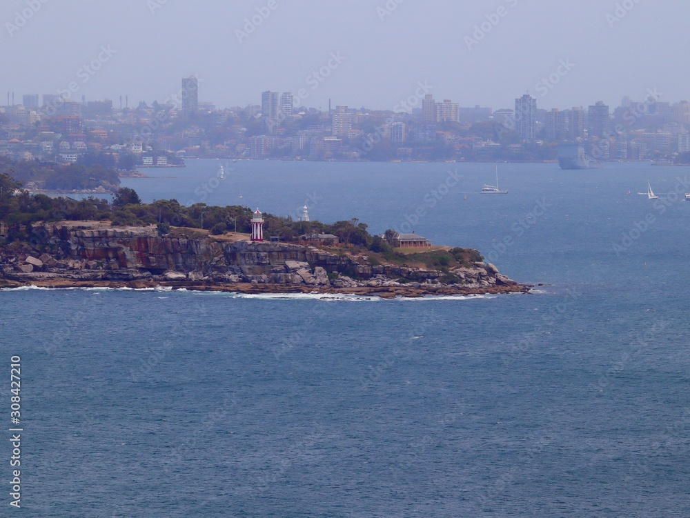 Fototapeta premium Panoramic Views of Sydney Harbour North and South Heads