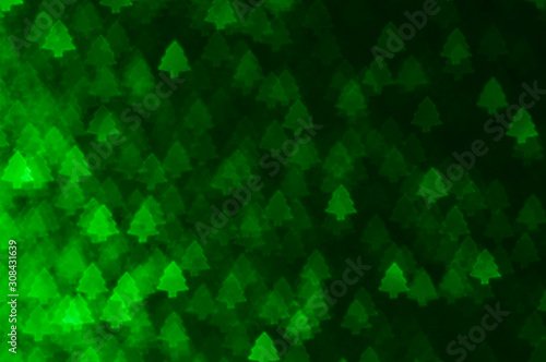  green light blurred background.