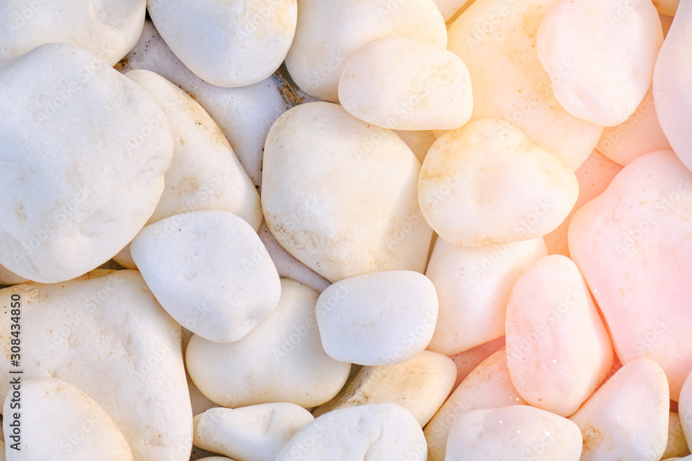 Background in the form of white rocks. Texture of large white stones. Round stone texture. Background in the form of white rocks. Texture of large white stones. Round stone texture.