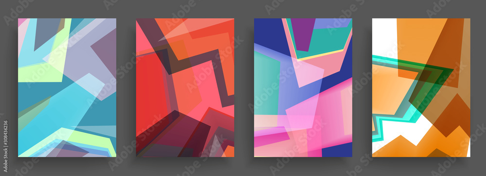 Artistic covers design. Creative colors backgrounds. Trendy futuristic design Artistic covers design. Creative colors backgrounds. Trendy futuristic design