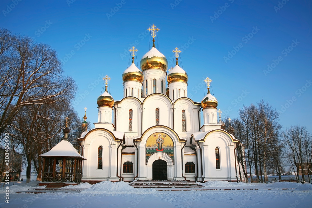 St. Nicholas convent. Nicholas cathedral. Pereslavl Zalessky. Yaroslavl region, Golden ring, Russia