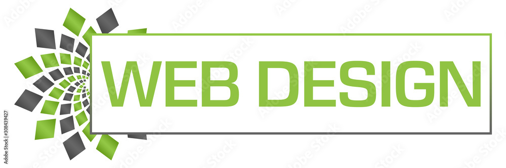 Web Design Green Grey Circular Bar Web Design Green Grey Circular Bar