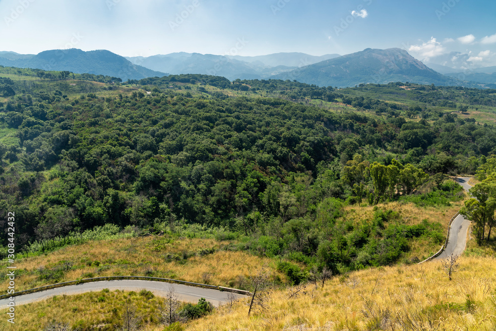 Fototapeta premium Landscape near Santa Domenica Talao, Calabria