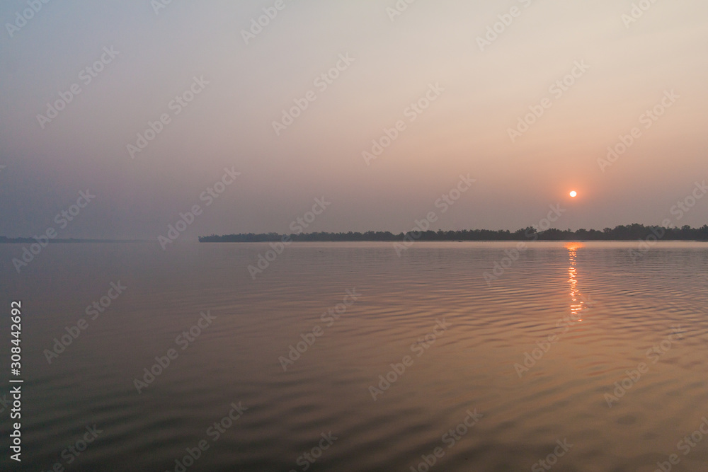 Sunrise in Sundarbans, Bangladesh