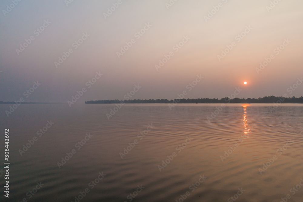 Sunrise in Sundarbans, Bangladesh Sunrise in Sundarbans, Bangladesh