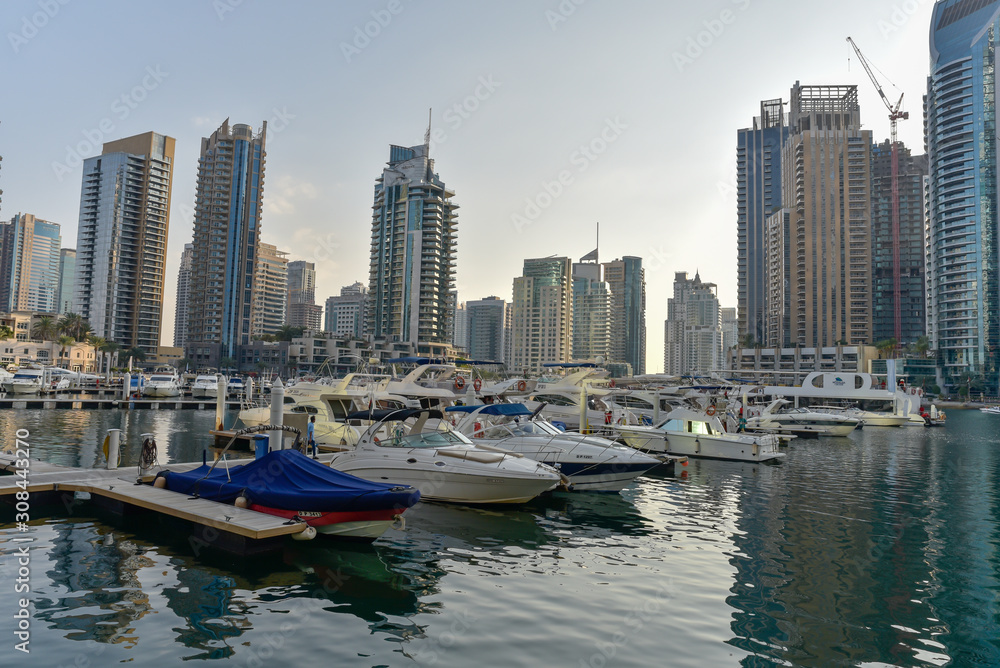 Marina Walk, Dubai Marina area, Dubai, United Arab Emirates