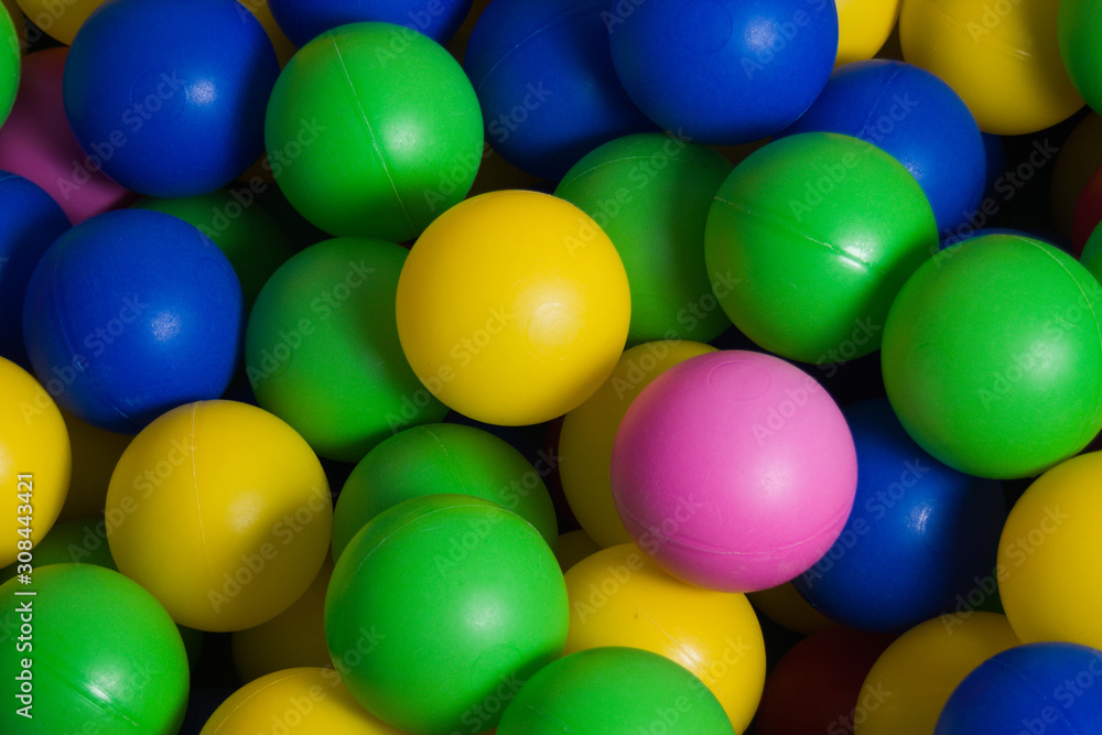 Fototapeta premium colored bright beautiful balls for background