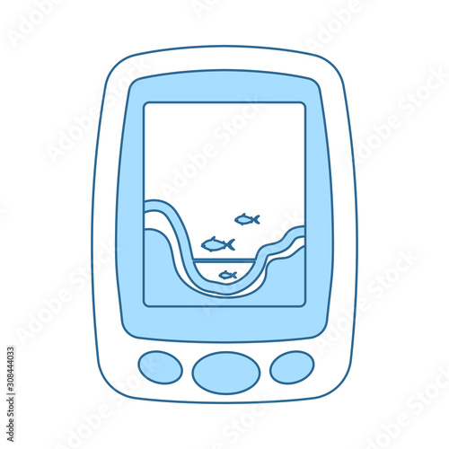 Icon Of Echo Sounder