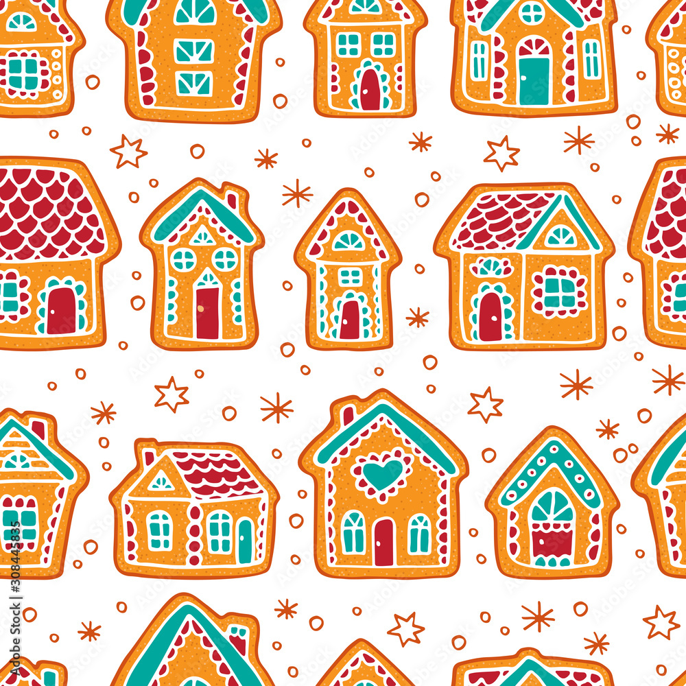 gingerbread seamless-06 gingerbread seamless-06