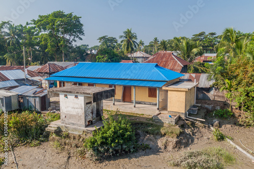 View of Morrelganj village, Bangladesh