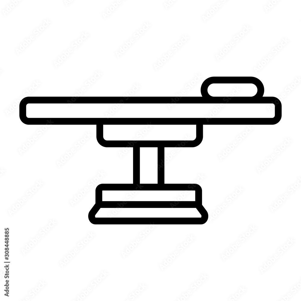 Couch icon vector. Thin line sign. Isolated contour symbol illustration Couch icon vector. Thin line sign. Isolated contour symbol illustration