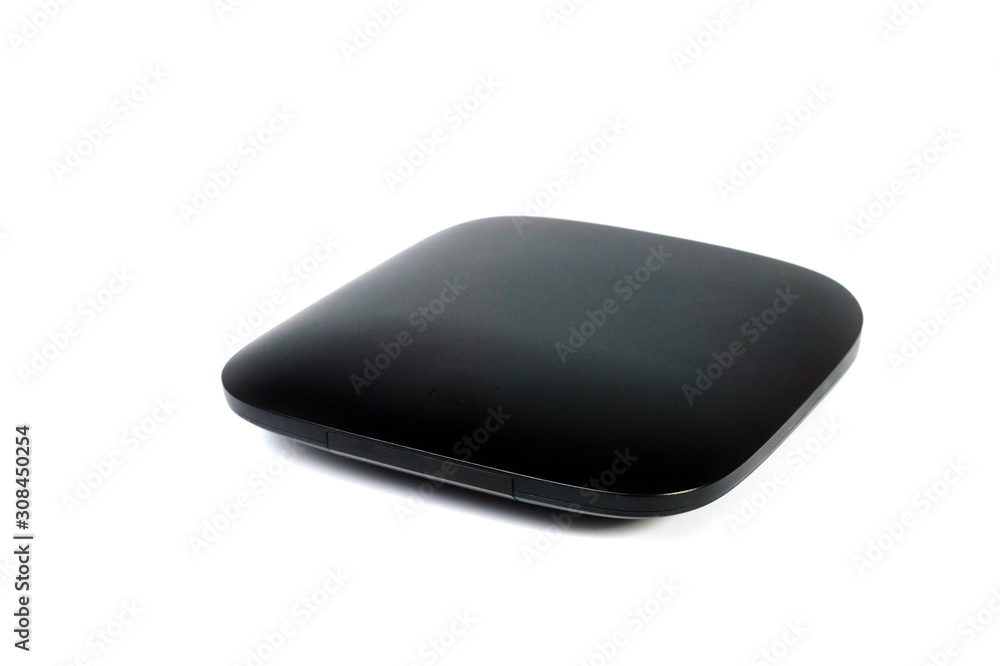 TV set-top box for viewing video content with a USB port, Wi-Fi and a remote control TV set-top box for viewing video content with a USB port, Wi-Fi and a remote control