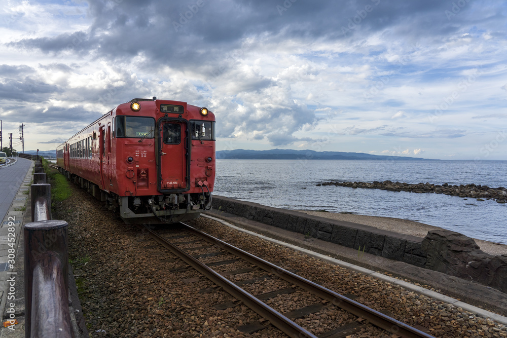 Fototapeta premium 氷見線