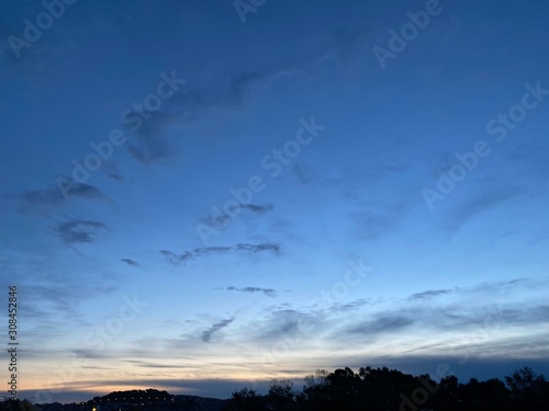 sky with clouds