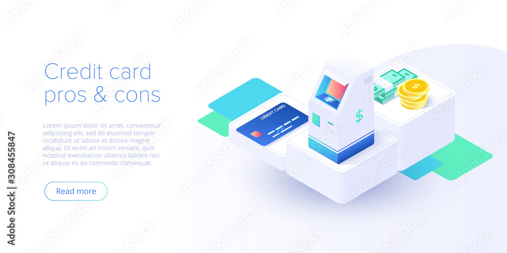 ATM machine concept in isometric vector illustration. Cash machine withdrawal or online money transfer. Internet banking smartphone pay. Website banner or webpage layout template. ATM machine concept in isometric vector illustration. Cash machine withdrawal or online money transfer. Internet banking smartphone pay. Website banner or webpage layout template.