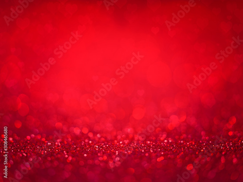 Red shiny glitter