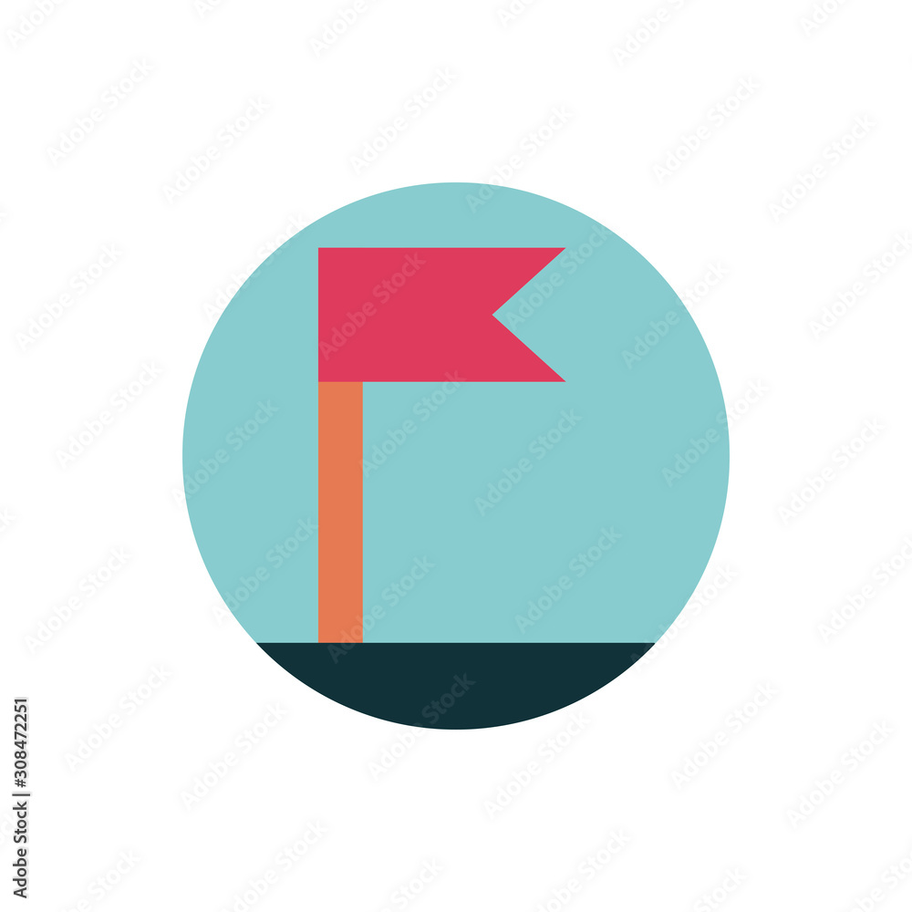 digital marketing red flag symbol digital marketing red flag symbol