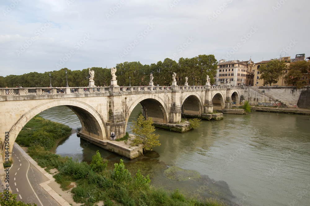 Long bridge in rome