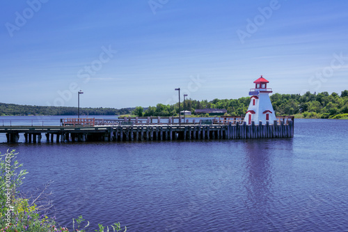 Lighthouse in St Stephen New Brunswick, Canada