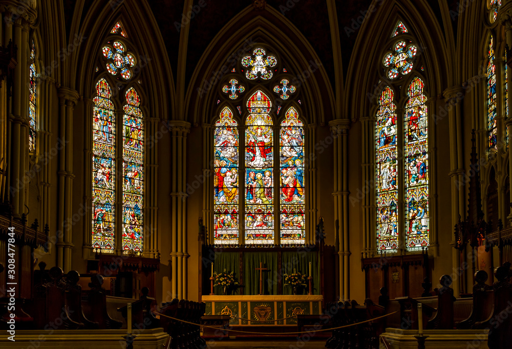 Cathedral Church of St. James Interior, Toronto, Canada