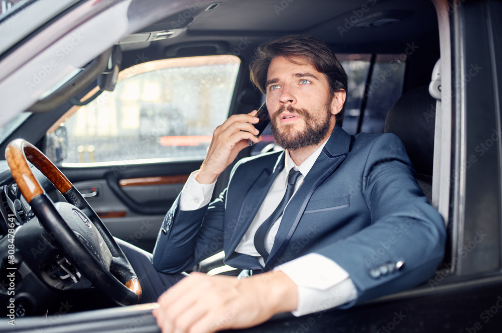 man in car man in car