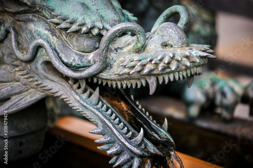 bronze dragon, chinese style