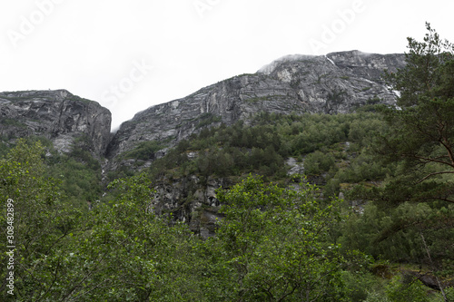 Berglandschaft um Andalsnes, Romsdalsfjord, Norwegen