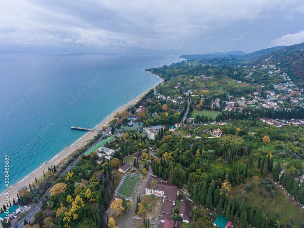 Aerial. Akhali Atoni, Abkhazia
