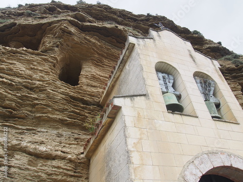 Church Tosantos, Camino de Santiago, Way of St. James, Journey from Granon to Tosantos, French way, Spain photo