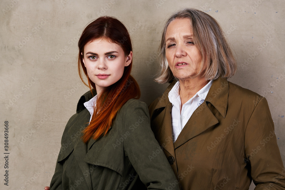 portrait of two businesswomen portrait of two businesswomen