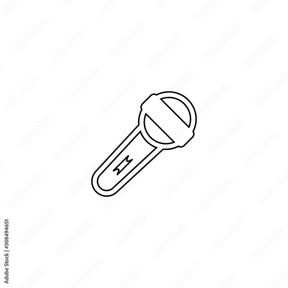 Microphone icon. Voice record button. Logo design element Microphone icon. Voice record button. Logo design element