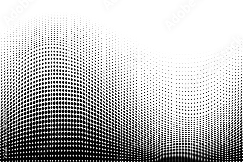 Light halftone dots pattern texture background photo