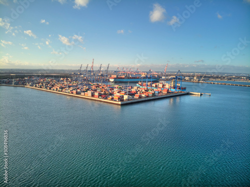 dct port gdansk from above