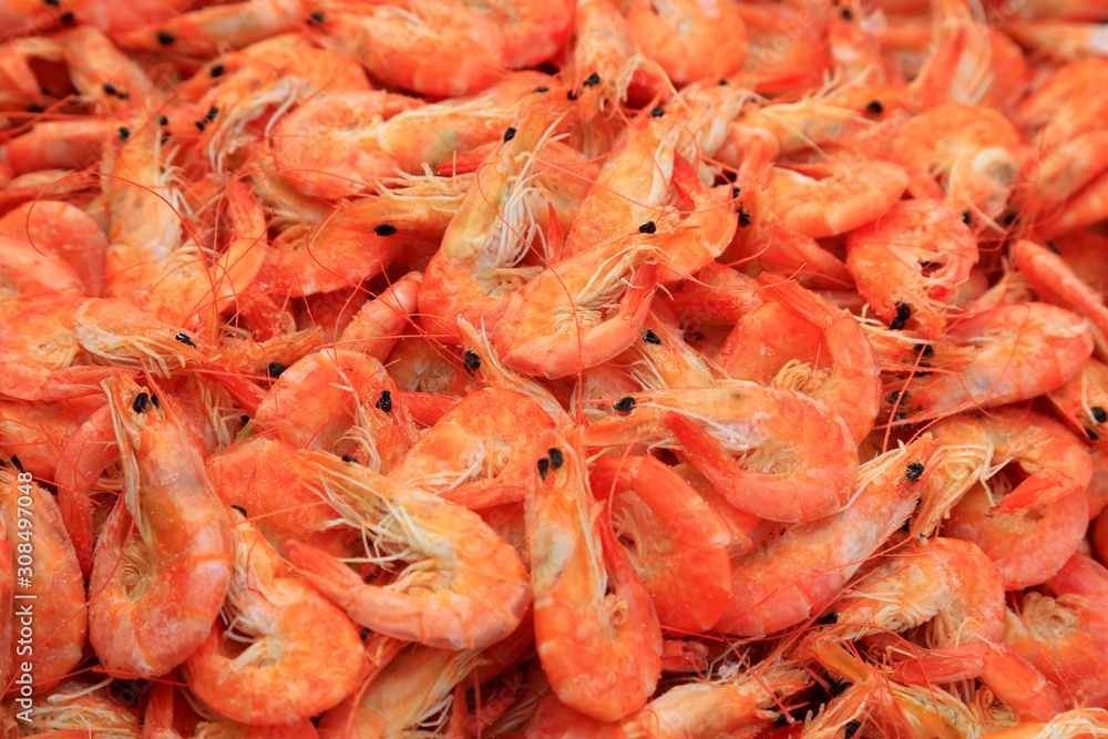 Dried shrimp prawn in traditional Chinese cuisine Dried shrimp prawn in traditional Chinese cuisine