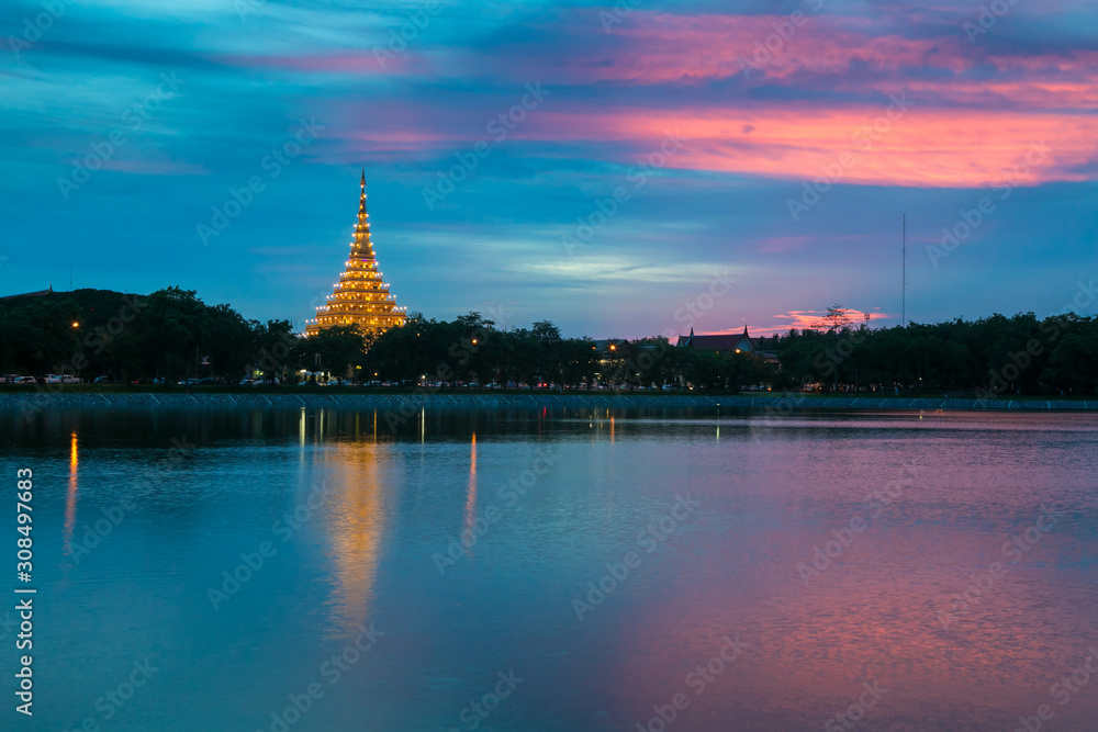 Temple Khonkaen Thailand