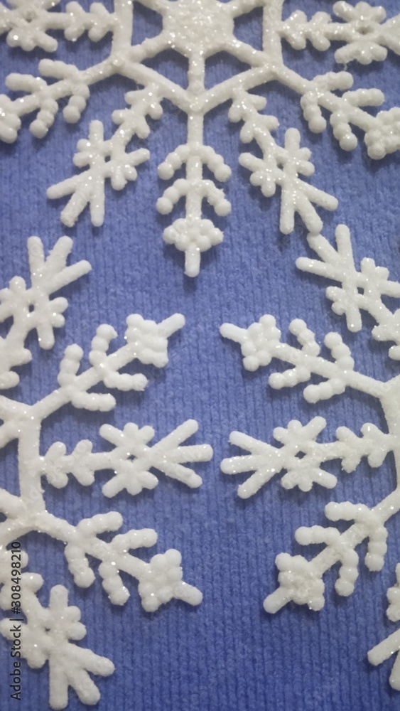 snowflake on white background snowflake on white background