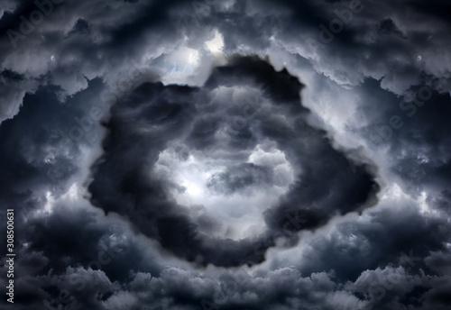 Foto Tunnel in the Clouds