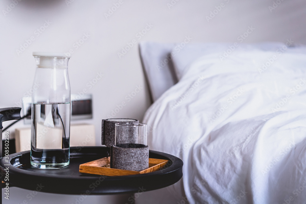 Hotel room or bedroom Interior. hotel concept. Hotel room or bedroom Interior. hotel concept.