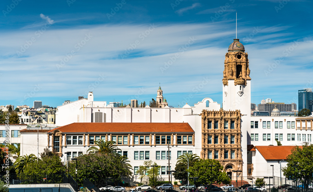 Mission High School in San Francisco, California