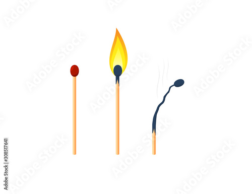 three version of matchsticks