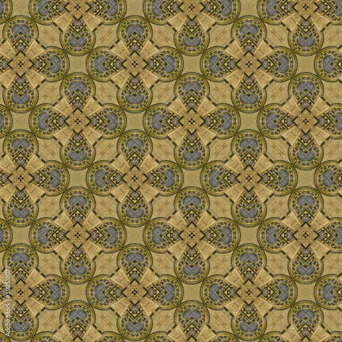 Seamless repeating pattern - Computer Graphic Illustration