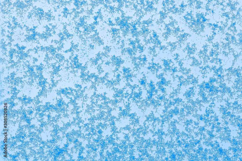 Beautiful close up view of natural snow pattern on blue background. Beautiful backgrounds texture. Beautiful close up view of natural snow pattern on blue background. Beautiful backgrounds texture.