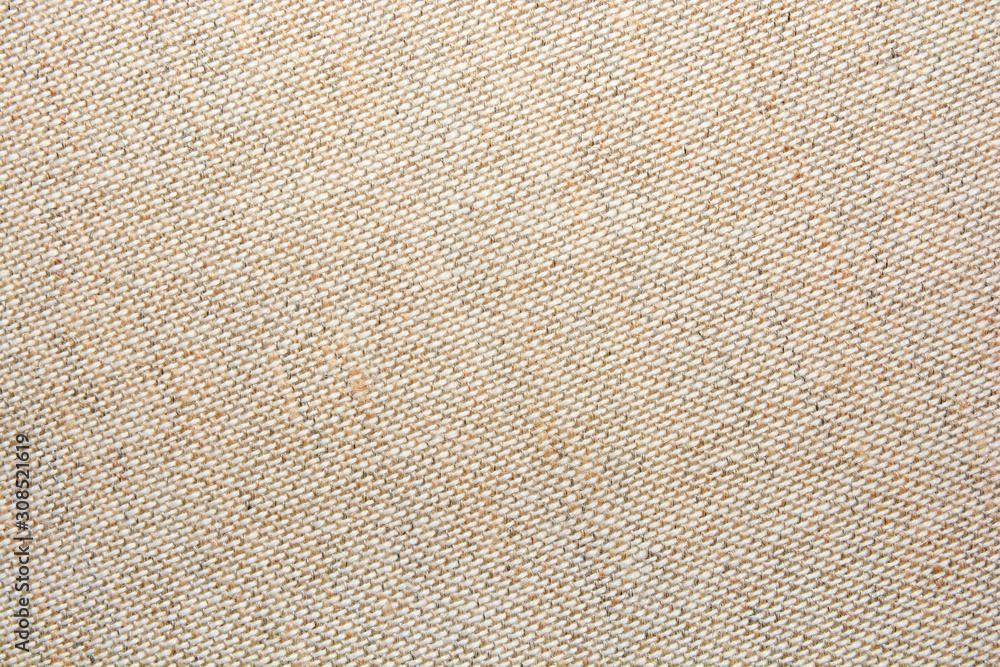 Fototapeta premium Texture of natural linen fabric