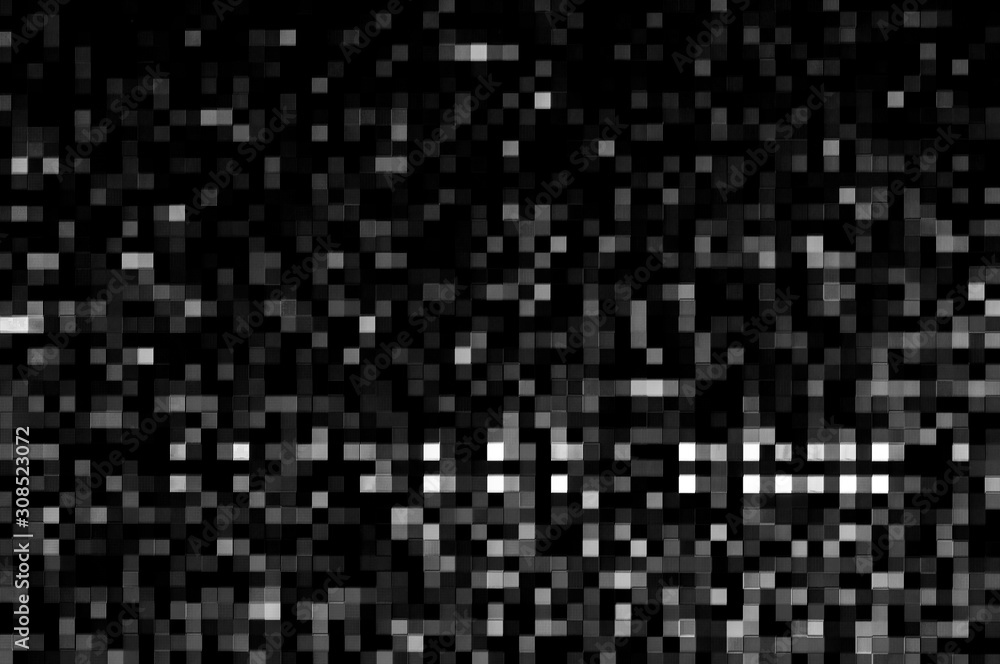 Pixel pattern black and white / Abstract black and white pixel pattern background. Pixel pattern black and white / Abstract black and white pixel pattern background.