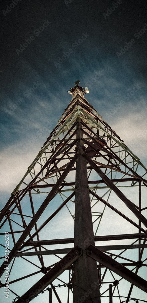 power transmission tower power transmission tower