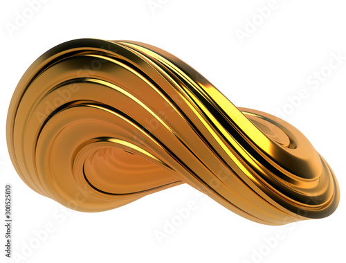 3D Render of Abstract Form